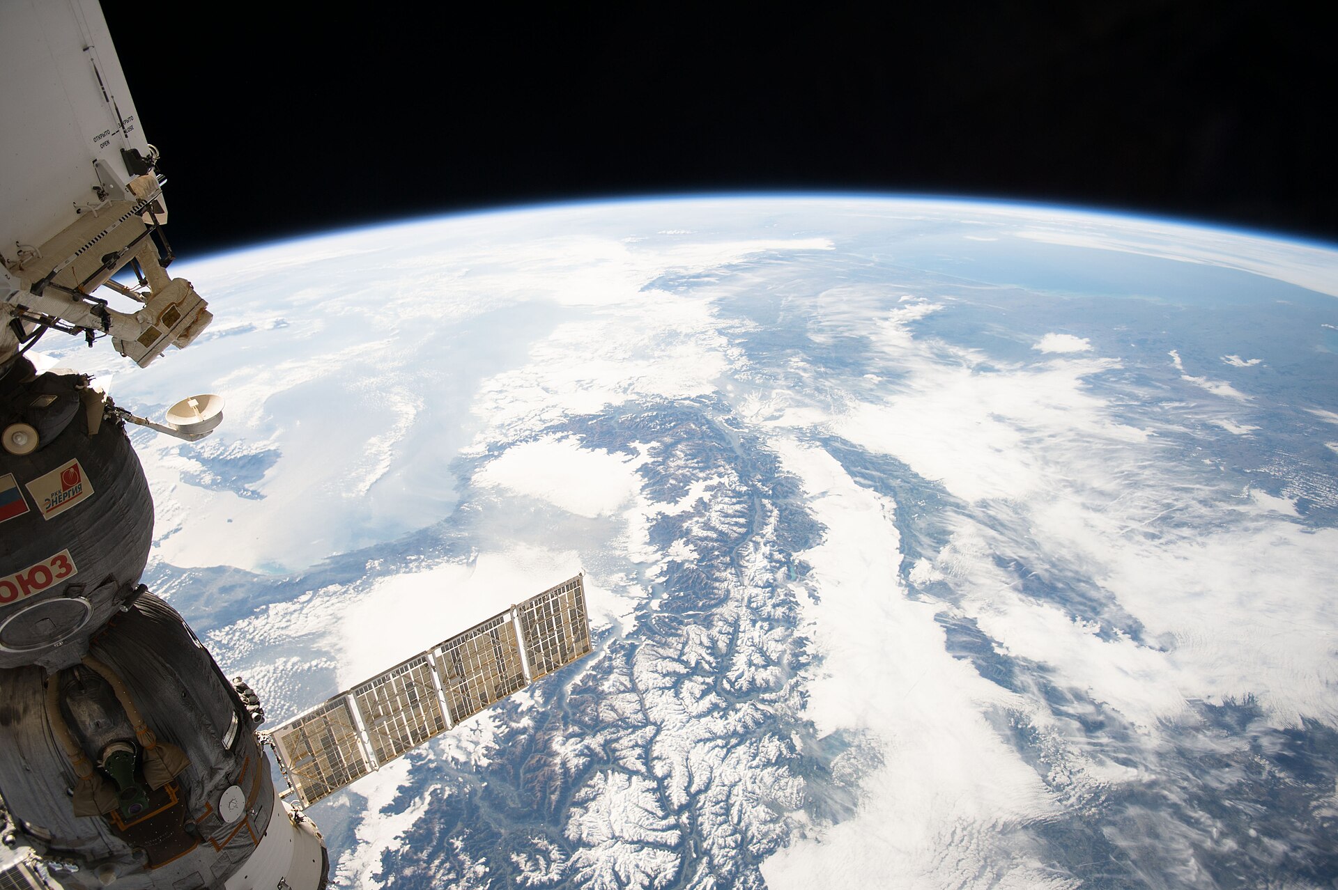 ISS041-E-101347 - View of Italy