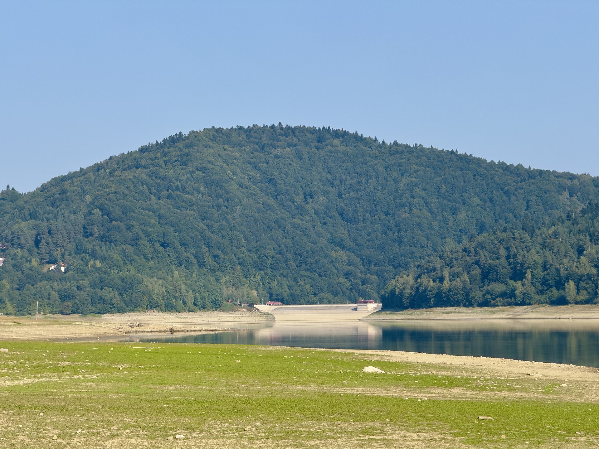 Klimkówka Lake, Klimkówka, Gorlice County, Poland, 2024, 03