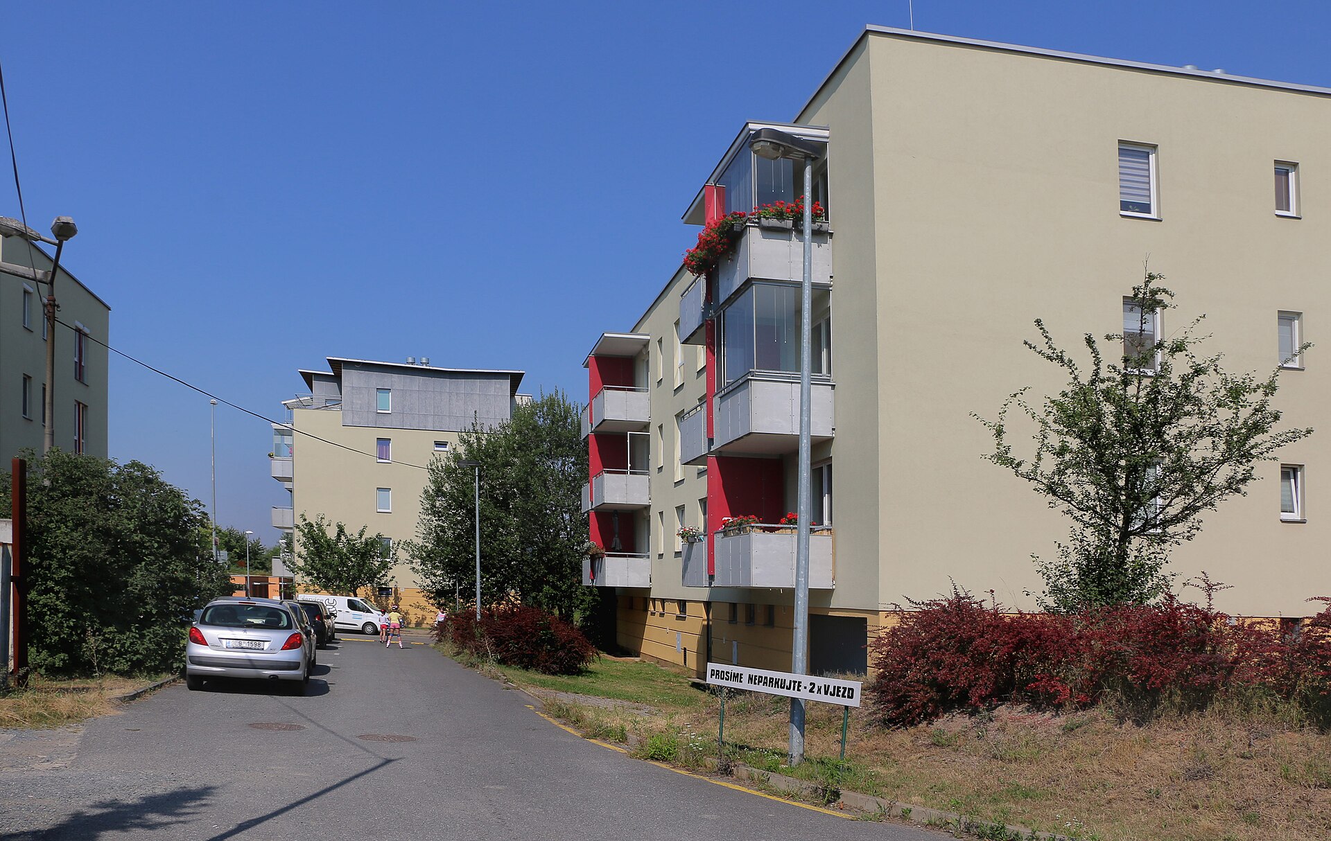 Douchova street, east view II, Praha