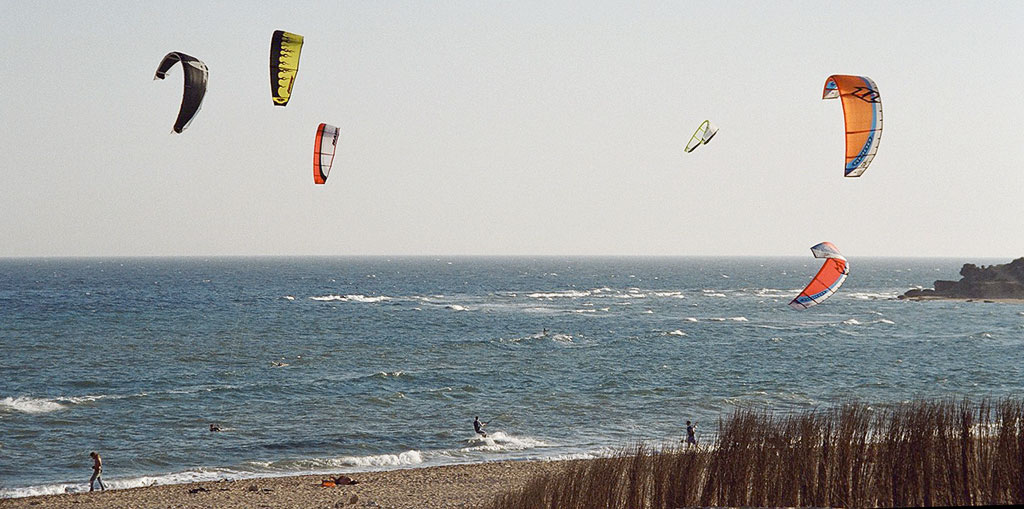 Kite-Surfer Kap Trafalgar2004