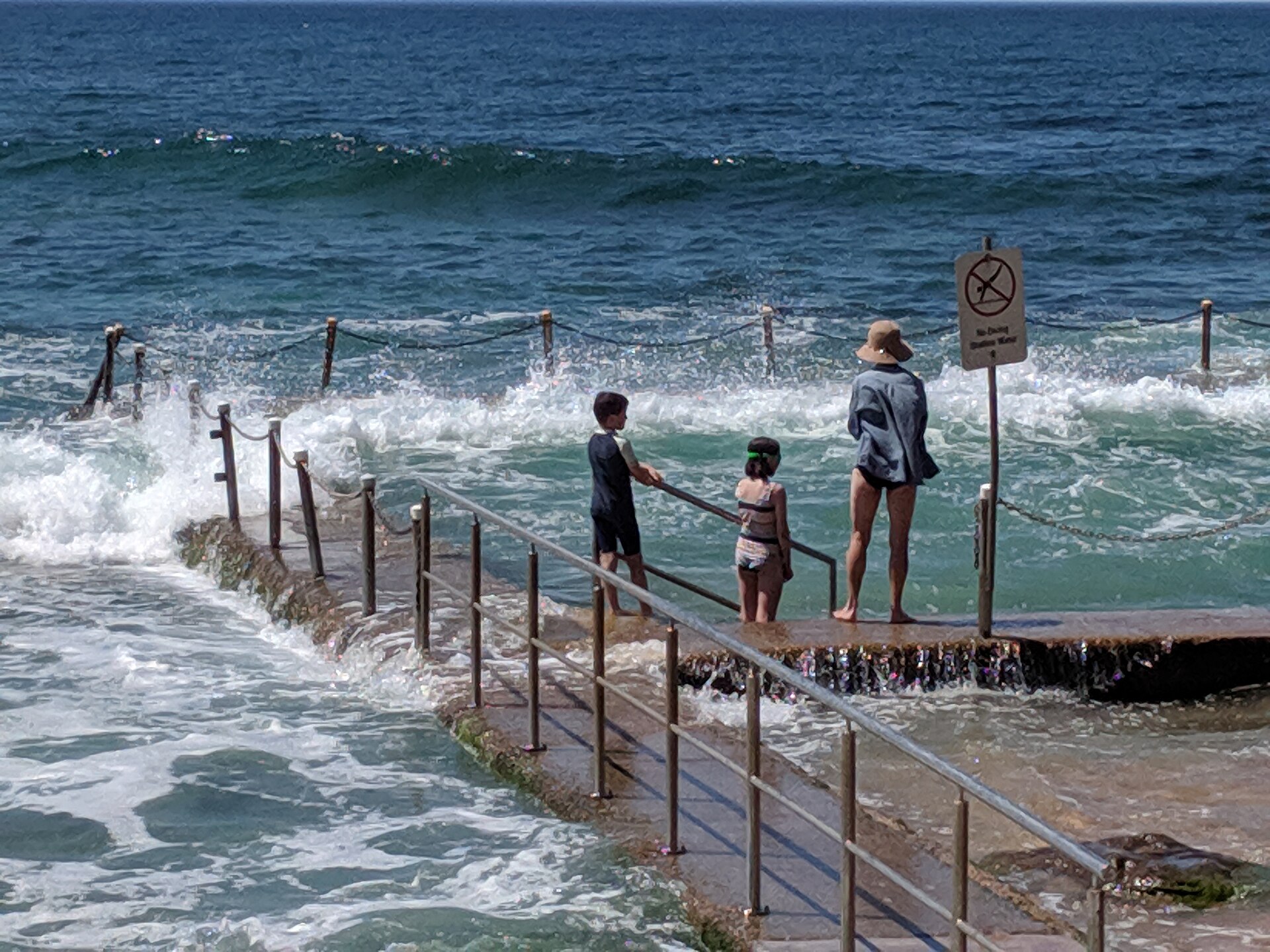 Newport beach rock pool (Southern) 2