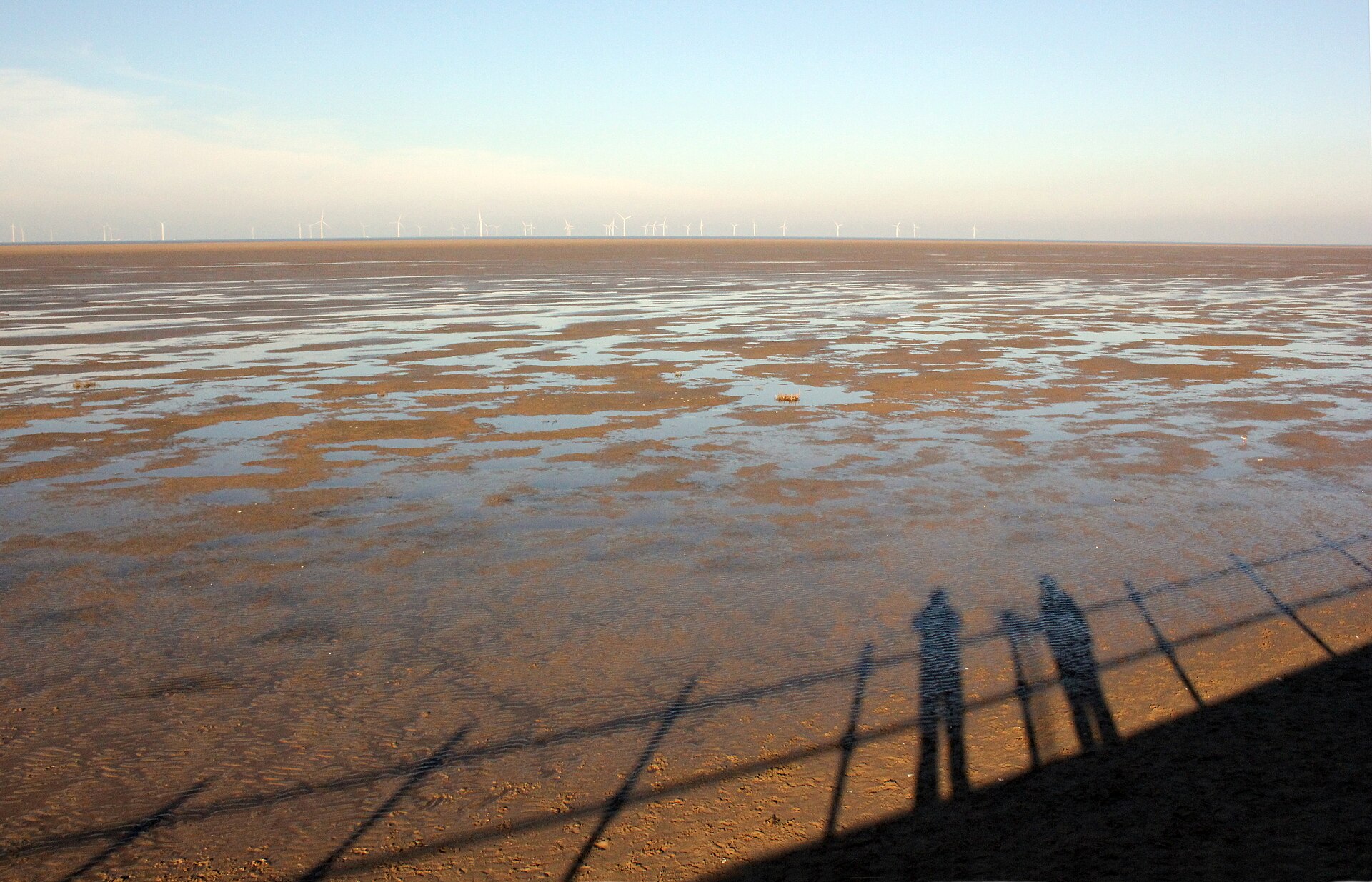 View across East Hoyle Bank from Hoylake - geograph.org.uk - 5279986