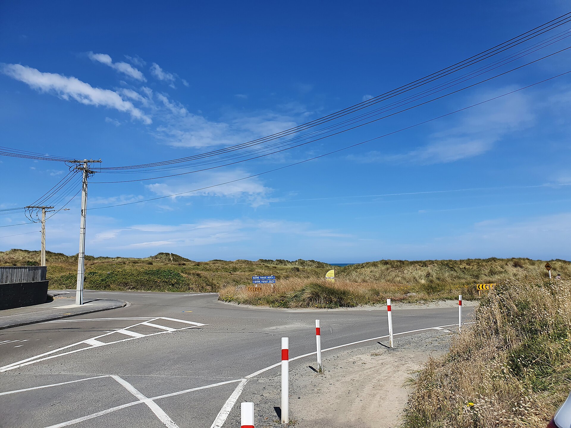 Marine Parade Foxton Beach